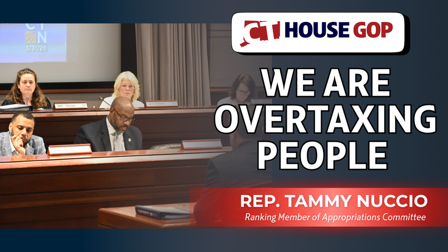 Rep. Nuccio Issues Response to Budget Proposal Put Forward by Majority Democrats